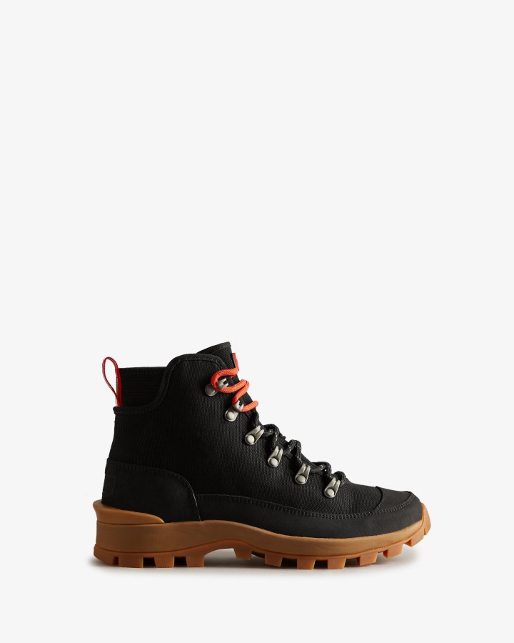 Botas Hunter De Lona Para Mujer Desert Commando Negras