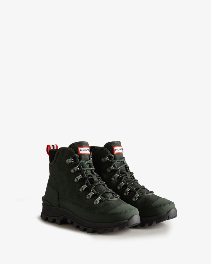 Botas Hunter De Lona Para Mujer Desert Commando Verde Musgo ártico