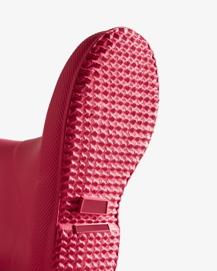 Botas De Agua Hunter Original Kids First (18 Meses-8 Años) Rosa Brillante