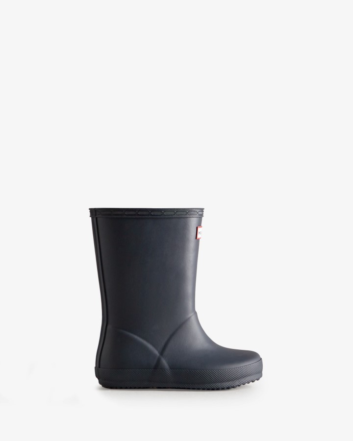 Botas De Agua Hunter Original Kids First (18 Meses-8 Años) Azul Marino