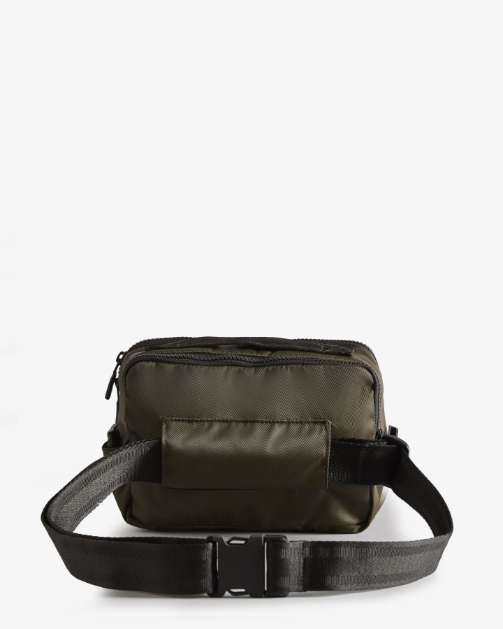 Bandolera Con Clip Superior De Tres Vías De Nailon De Hunter Verde Oliva Oscuro