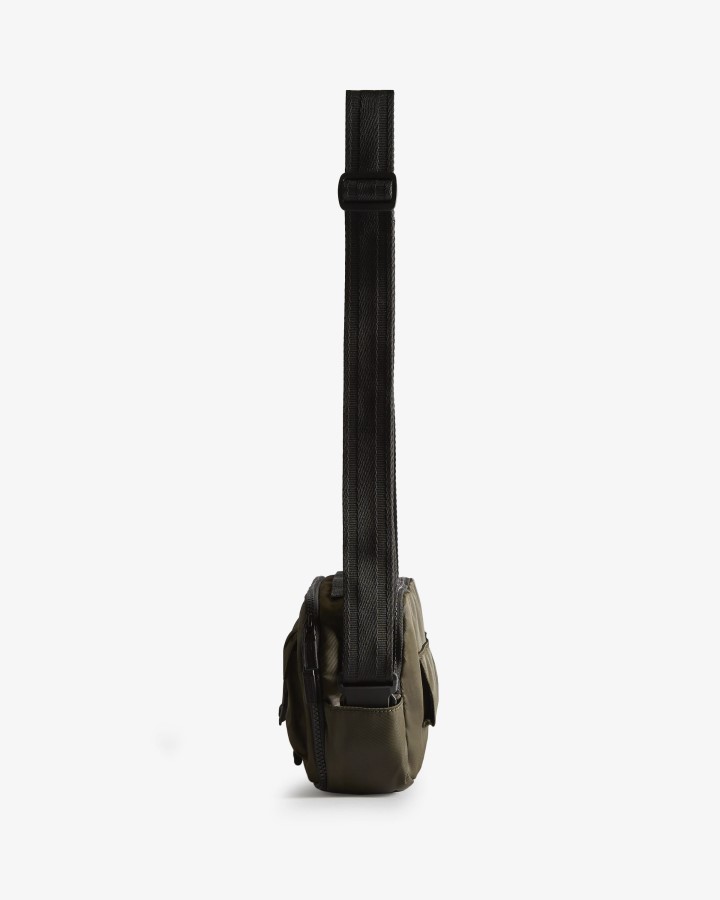 Bandolera Con Clip Superior De Tres Vías De Nailon De Hunter Verde Oliva Oscuro