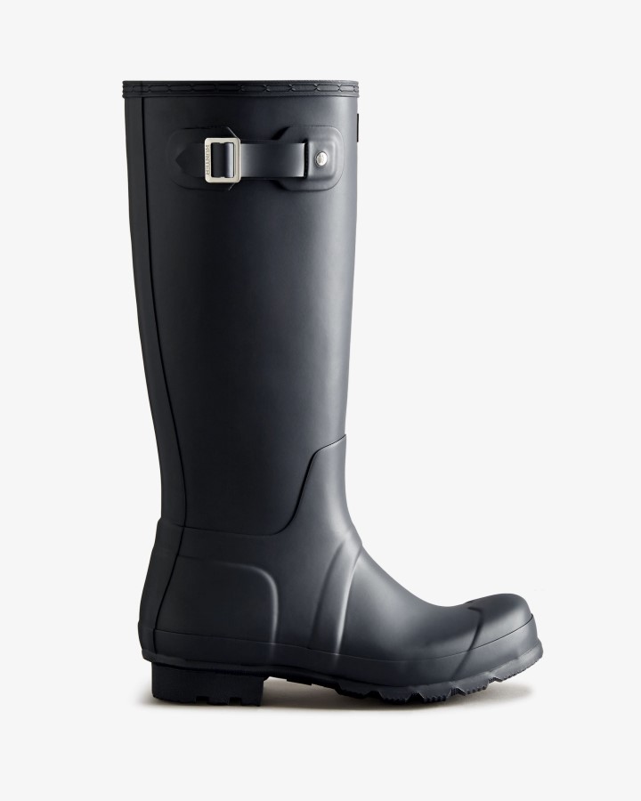 Botas De Agua Altas Originales Hunter Para Hombre Azul Marino