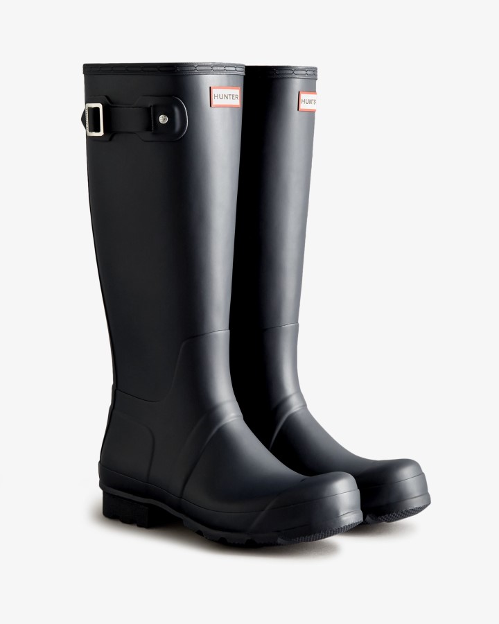 Botas De Agua Altas Originales Hunter Para Hombre Azul Marino