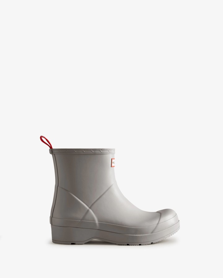 Botas De Lluvia Hunter Play Short Para Hombre Gris Zinc
