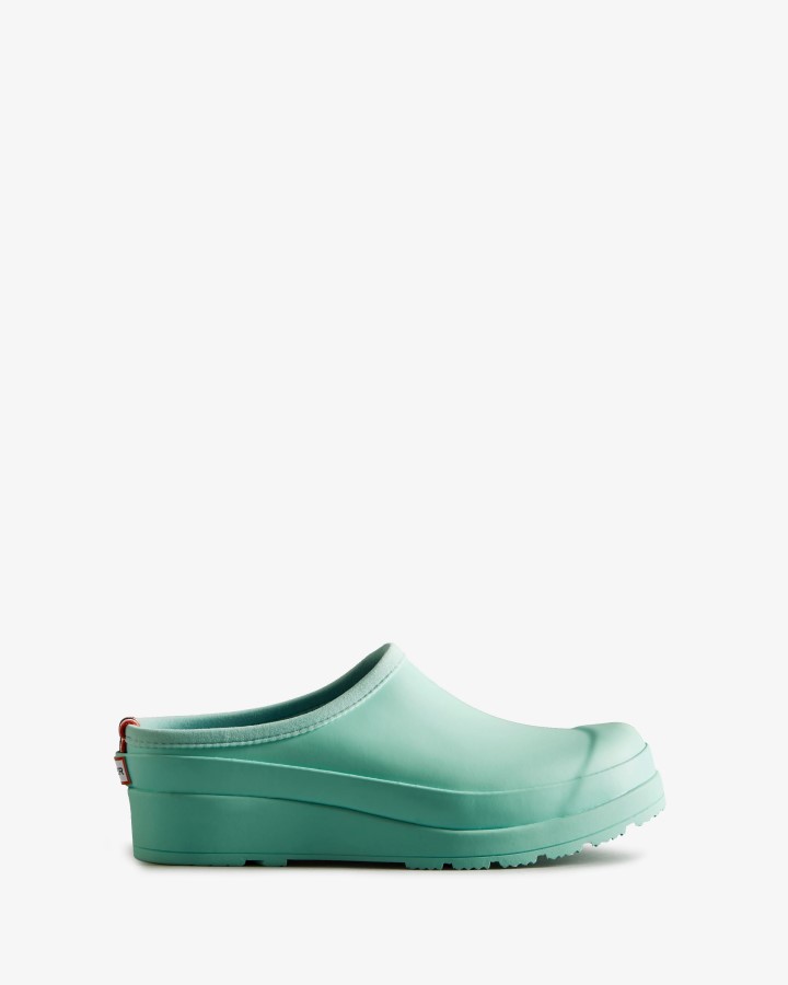 Zuecos Hunter Mujer Play Menta Salvaje