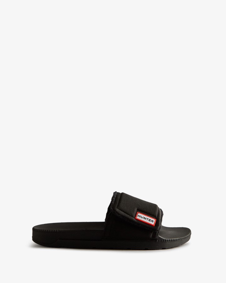 Chanclas Ajustables Mujer Hunter Negras