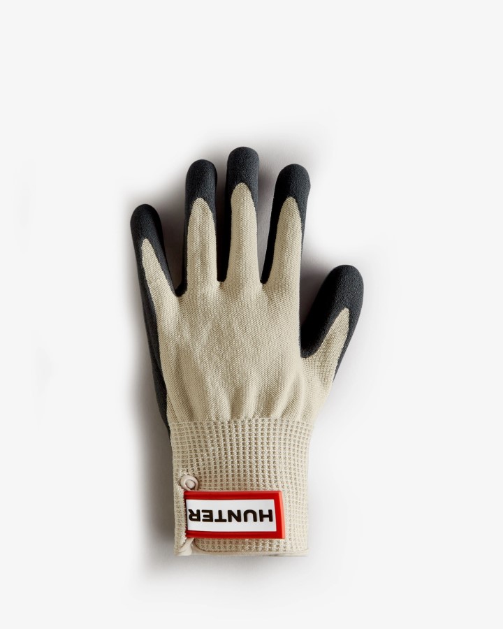 Hunter Guantes De Jardinería De Goma Azul Marino