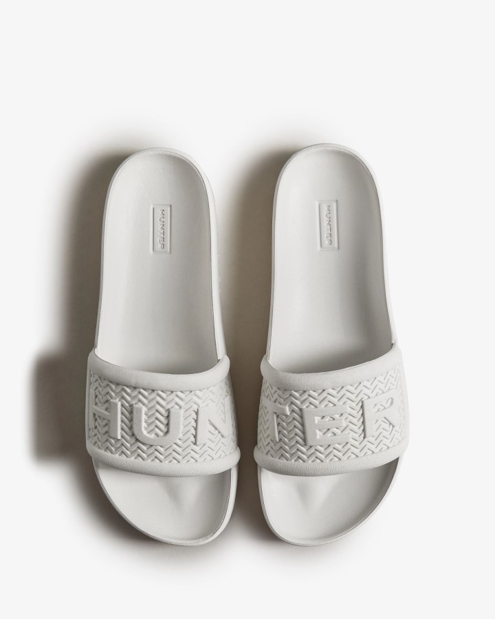 Chanclas De Mujer Hunter Bloom Blancas