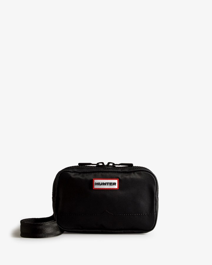 Funda Para Teléfono Hunter De Nailon, Negra