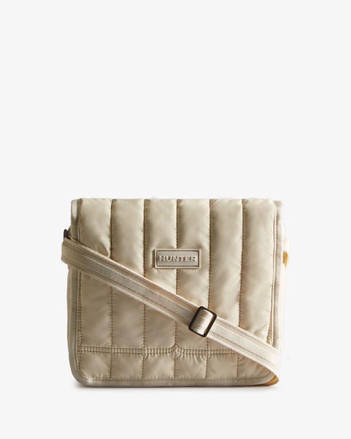 Bolso Messenger Mini Hunter Intrepid Puffer Sauce Blanco