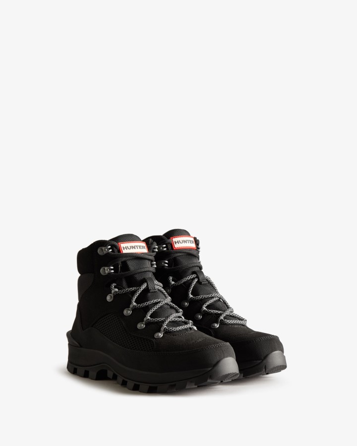 Botas De Comando Con Cordones Y Aislamiento Explorer Para Mujer Hunter Negras